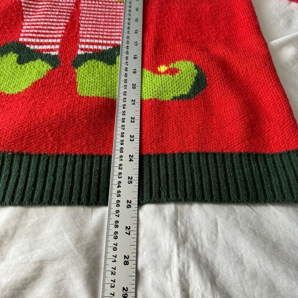 Men's Ugly Christmas Sweater Size Large‎ Holiday Elf - Picture 9 of 11
